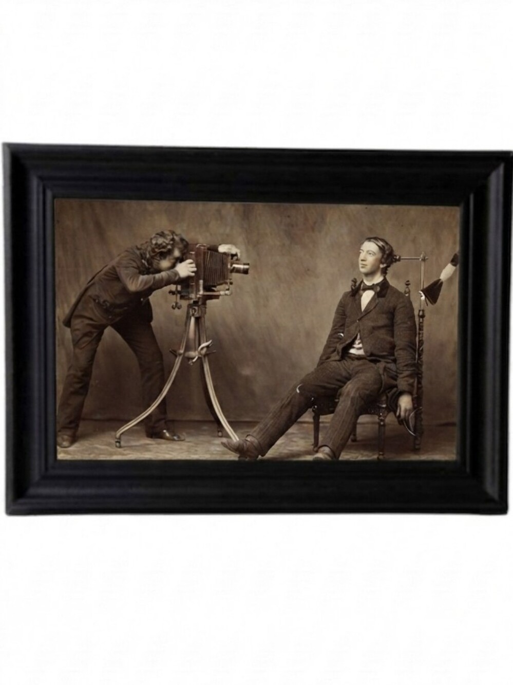Vintage Post Mortem Man Until Death Oddity Goth Dark Victorian era oddities